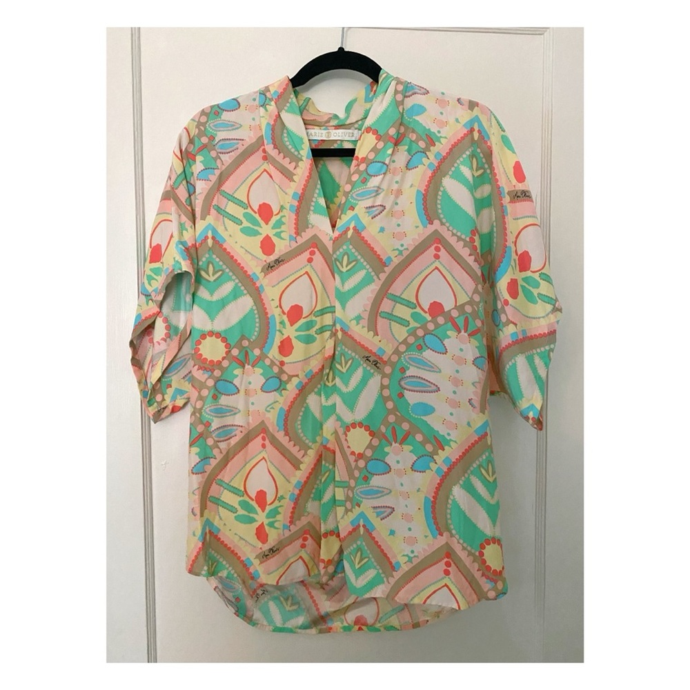 Marie Oliver Silk Tunic